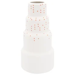 1616 / arita japan SB vase, high, red dots