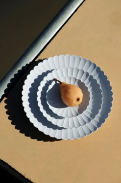 1616 / arita japan TY Palace 160 plate, unglazed grey