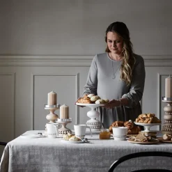 Aarikka Keisarinna candleholder, white