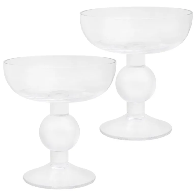 Aarikka Kupla dessert bowl, 2,5 dl, set of 2, clear