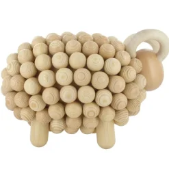 Aarikka Pässi figurine, varnished wood