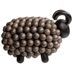 Aarikka Pässi XL figurine, black - charcoal