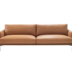 Adea Baron sofa, aniline leather