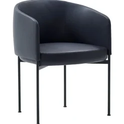 Adea Bonnet Dining chair, aniline leather