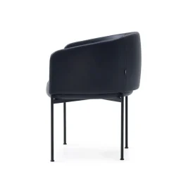 Adea Bonnet Dining chair, aniline leather