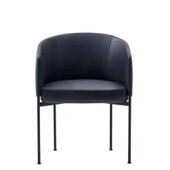 Adea Bonnet Dining chair, aniline leather