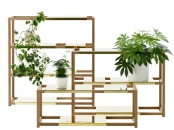 Adea The Botanic Shelf, natural oak - black