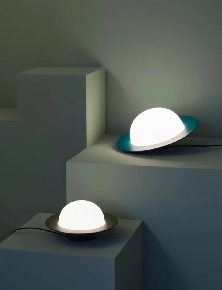 AGO Alley Still table lamp, small, grey