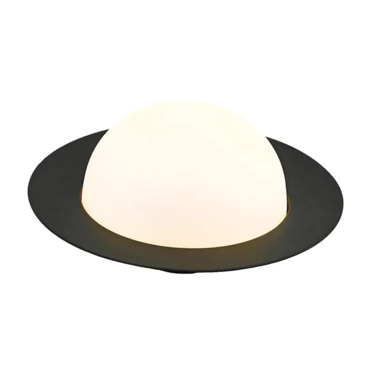 AGO Alley Still table lamp, small, charcoal