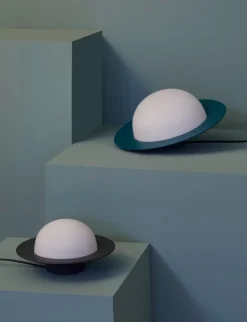 AGO Alley Still table lamp, small, charcoal