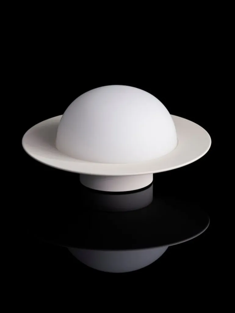 AGO Alley Still table lamp, large, egg white