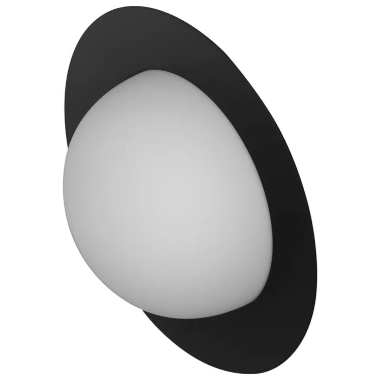 AGO Alley wall lamp, large, charcoal