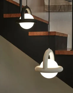 AGO Balloon pendant, dimmable, dark blue