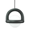 AGO Balloon pendant, dimmable, charcoal