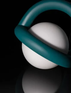 AGO Balloon pendant, dimmable, mud grey