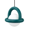 AGO Balloon pendant, dimmable, green