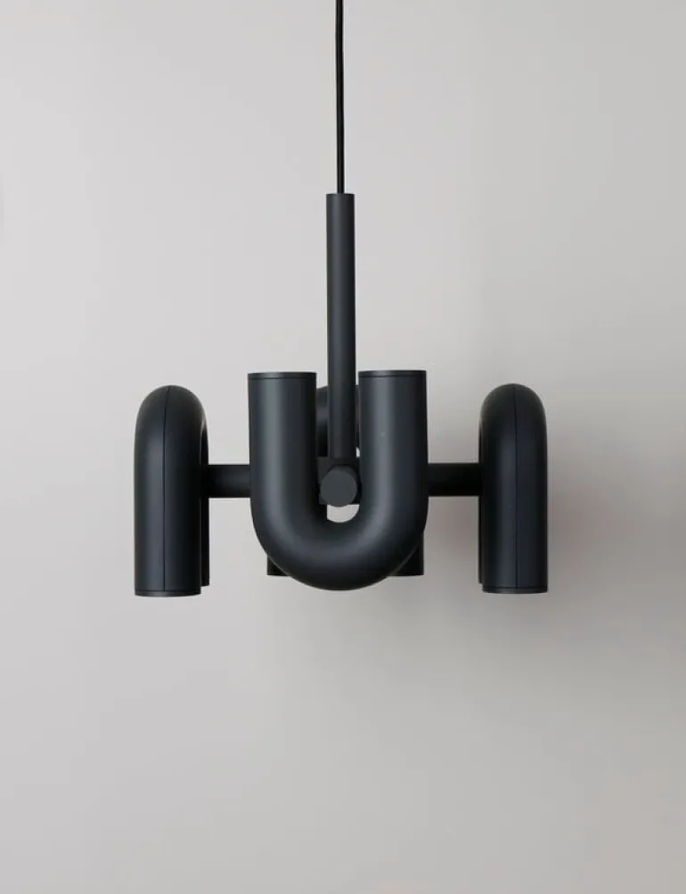 AGO Cirkus chandelier, small, charcoal