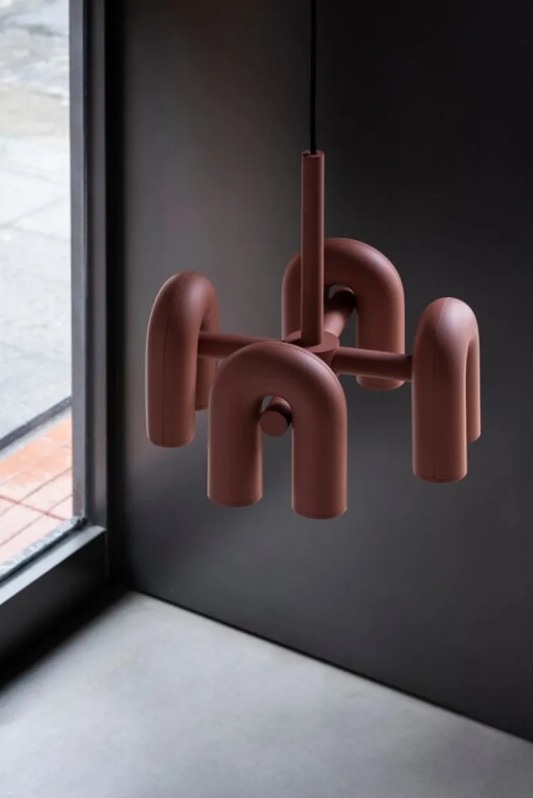 AGO Cirkus chandelier, small, charcoal