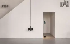 AGO Cirkus chandelier, small, charcoal