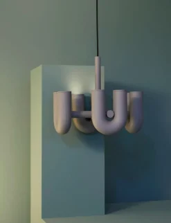 AGO Cirkus chandelier, small, grey