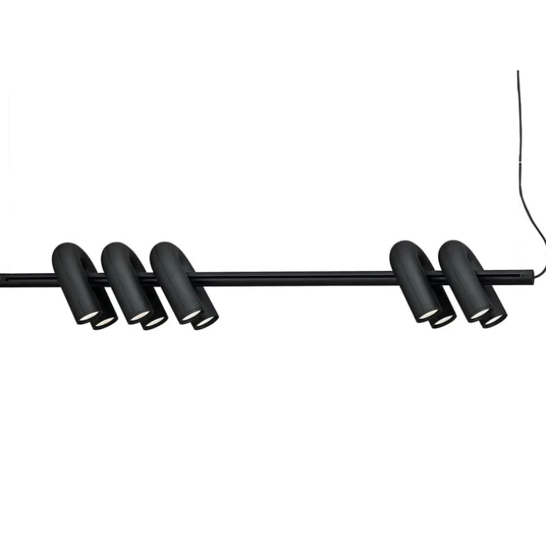 AGO Cirkus Modular track rail, 120 cm, black