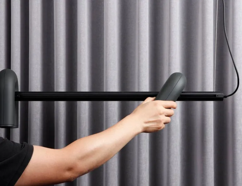 AGO Cirkus Modular track rail, 120 cm, black