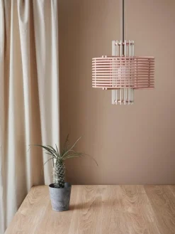 AGO Nova pendant, egg white - blush