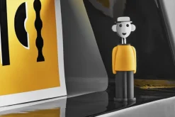 Alessi Alessandro M. corkscrew, yellow - black