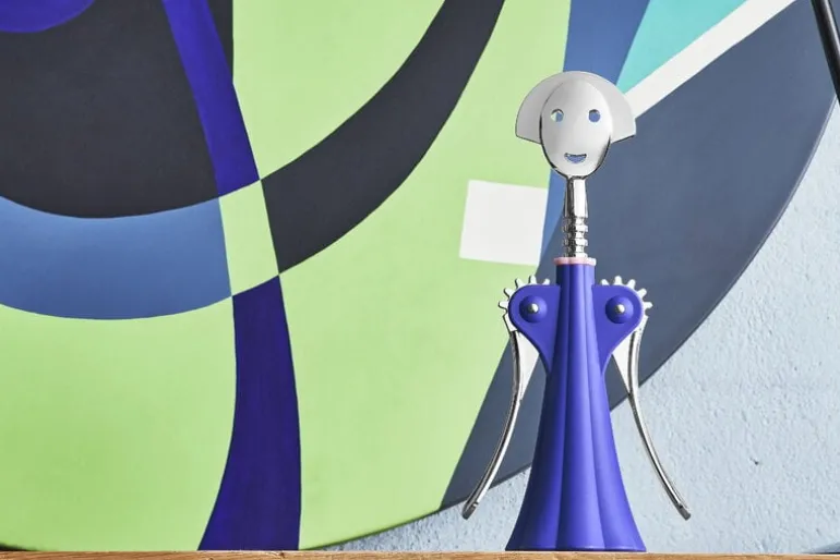 Alessi Anna G. corkscrew, dark blue