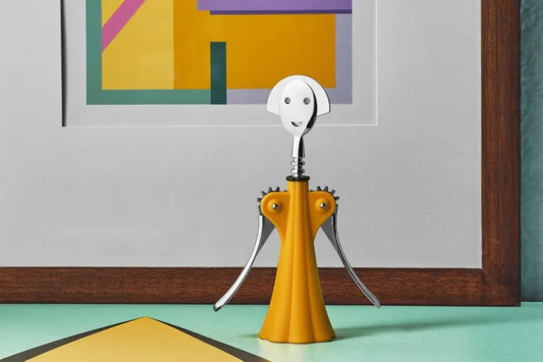 Alessi Anna G. corkscrew, yellow