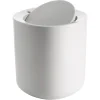 Alessi Birillo bathroom waste bin, white