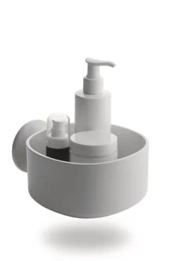 Alessi Birillo shower-bathroom caddy with suction