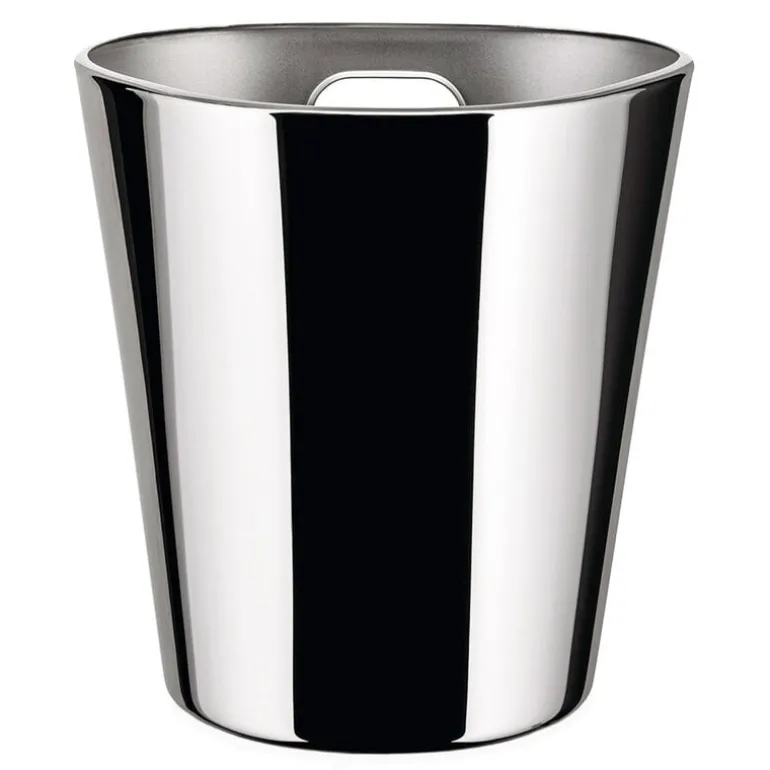 Alessi Bolly wine cooler, mirror polished stainless steel
