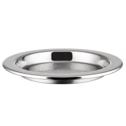 Alessi Bottle coaster, stainless steel
