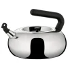 Alessi Bulbul kettle, steel - black