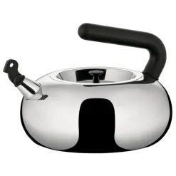 Alessi Bulbul kettle, steel - black
