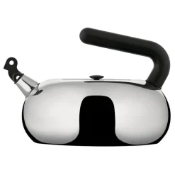 Alessi Bulbul kettle, steel - black