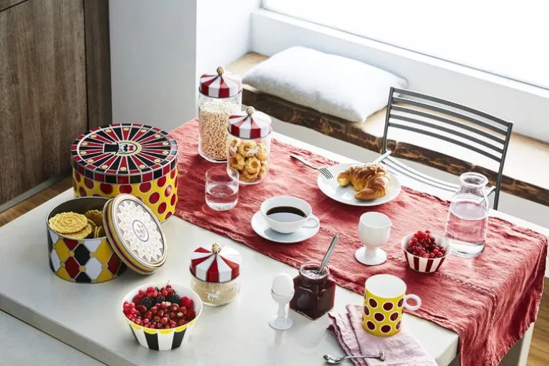 Alessi Circus glass jar, 1,5 L