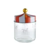 Alessi Circus glass jar, 0,75 L