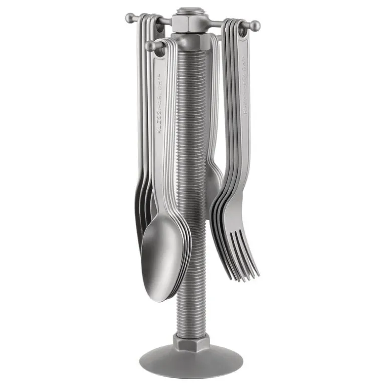 Alessi Conversational Objects cutlery set, 16 pcs, stainless steel