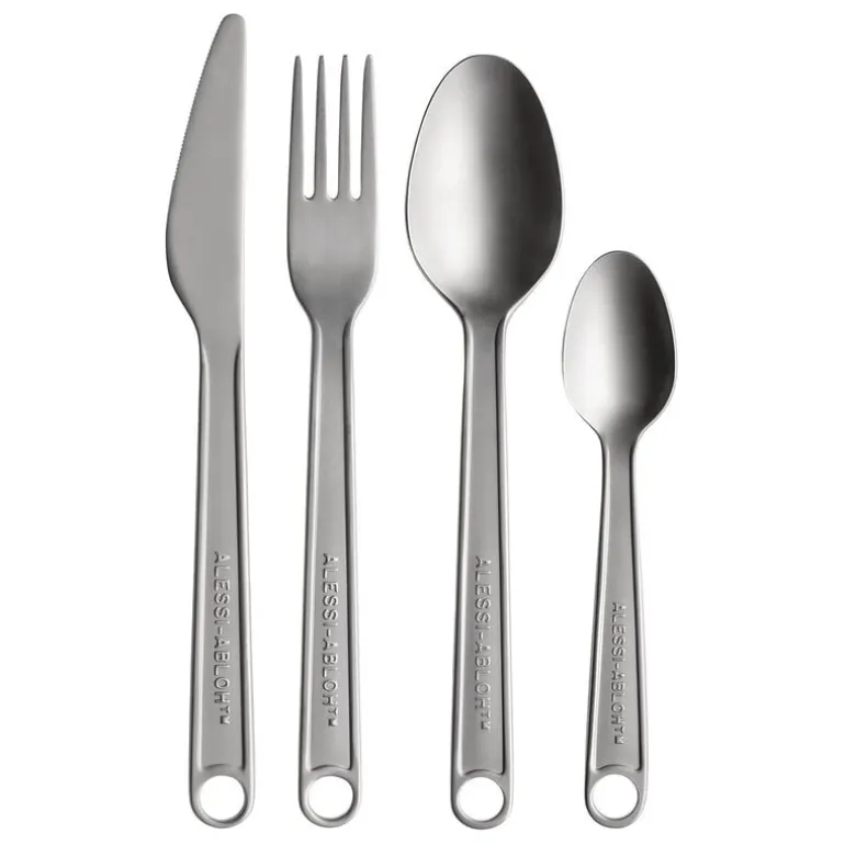 Alessi Conversational Objects cutlery set, 4 pcs, stainless steel