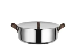 Alessi Edo cookware set, 4 pots with 3 lids