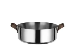 Alessi Edo cookware set, 4 pots with 3 lids