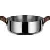 Alessi Edo low casserole with handles 28 cm, 5 L