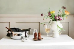 Alessi Edo low casserole with handles 28 cm, 5 L