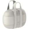 Alessi Food à porter lunch box, light grey