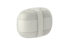 Alessi Food à porter lunch box, light grey