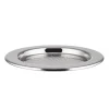 Alessi Glass coaster, stainless steel