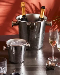 Alessi Ice bucket, stainless steel