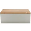 Alessi Mattina breadbox, grey